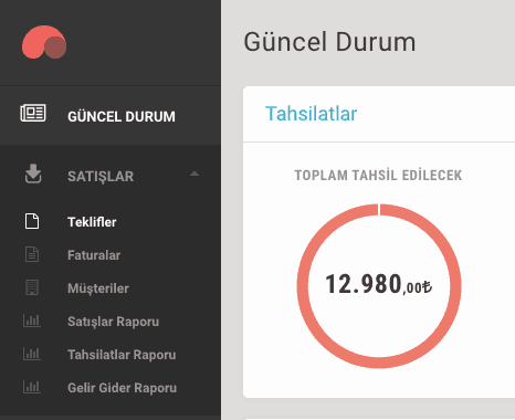 Paraşüt teklifler sayfası