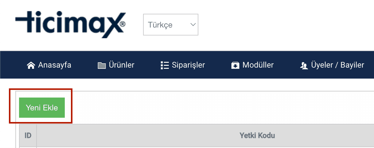 ticimax paraşüt entegrasyonu 3